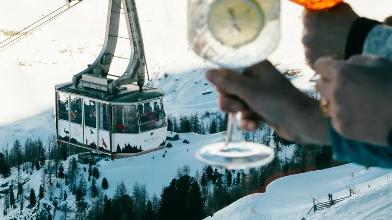 A scenic view of a landscape