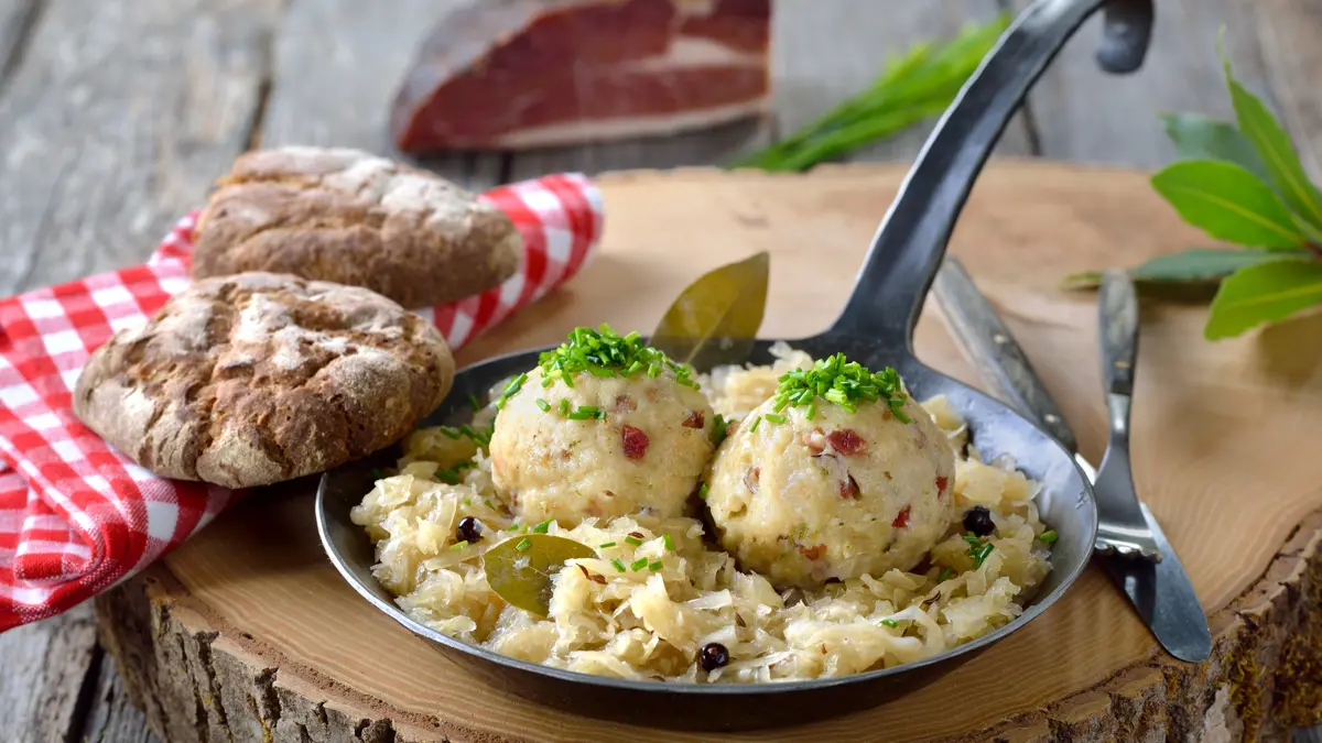 Speckknödel Austrian Food