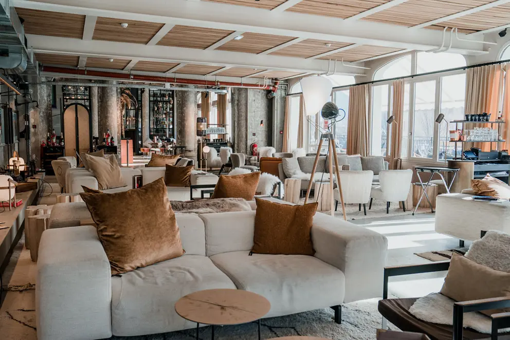 La Folie Douce Hotel Chamonix France Janssen Cocktail Club Lobby  [6]