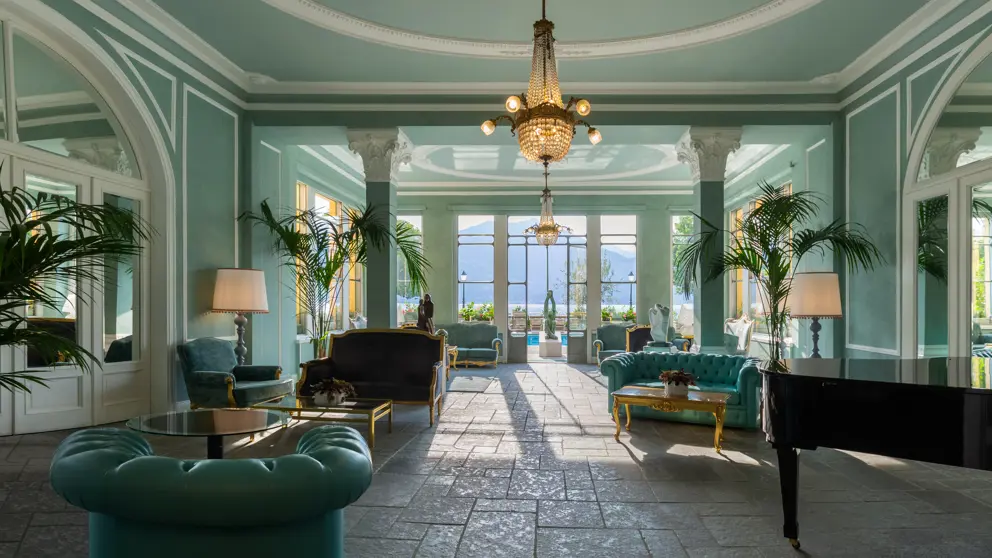 Grand Hotel Menaggio Lake Como Lounge and Grand Piano [4]