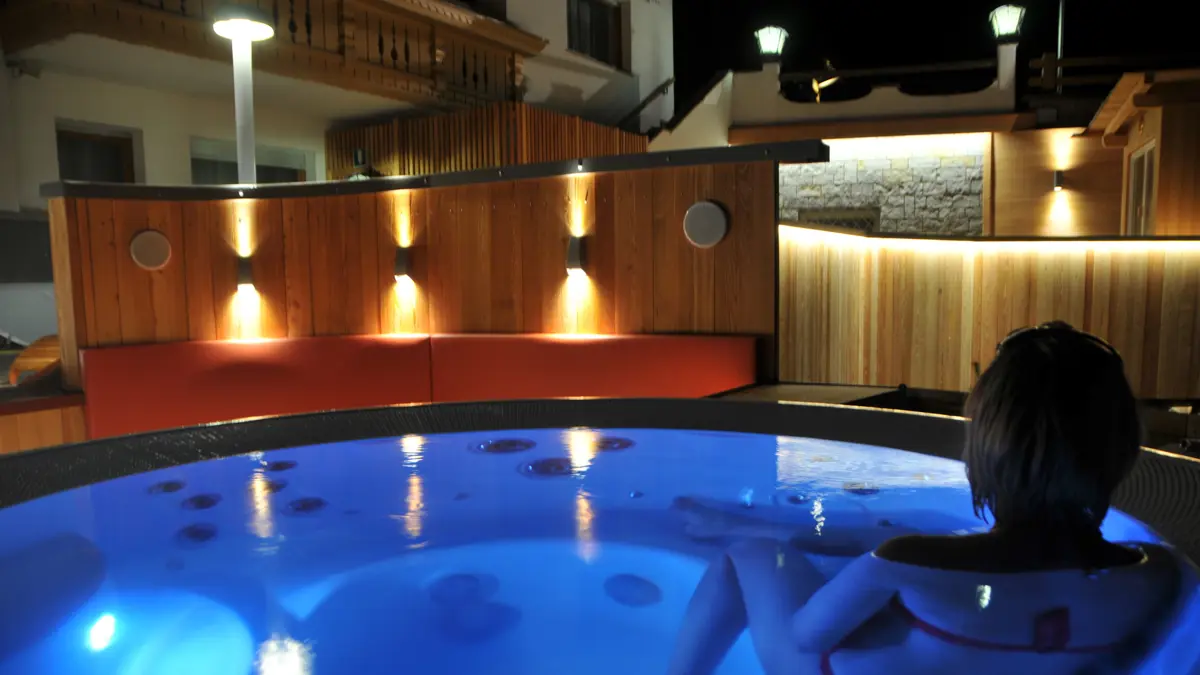 Residence Panorama Arabba Dolomites Hot Tub