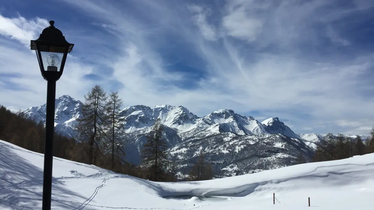 Snowy mountains