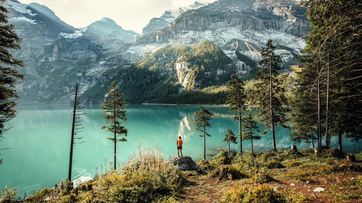 Kandersteg Oeschinensee View