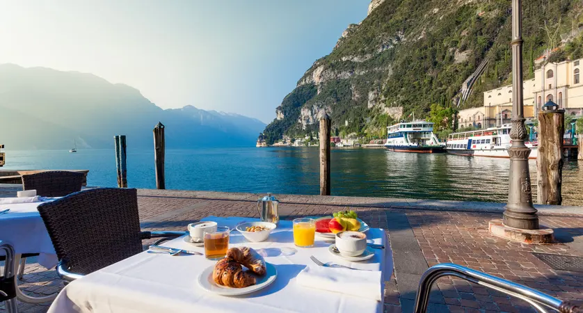 Hotel Sole Relax & Panorama, Riva, Lake Garda, Breakfast by the Lake [4]
