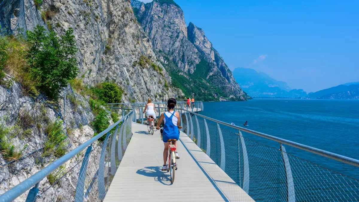 Cycling Lake Garda