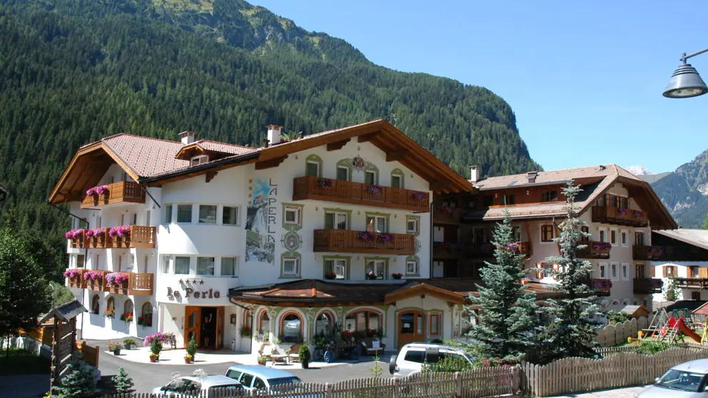 Hotel La Perla, Canazei, Dolomites, Hotel Exterior [8]