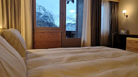 Hotel Caprice Wengen South Facing Room With View