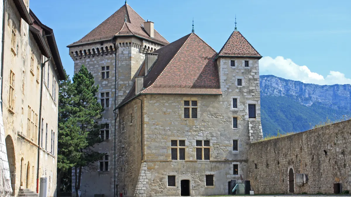 Annecy Castle Lake Annecy France