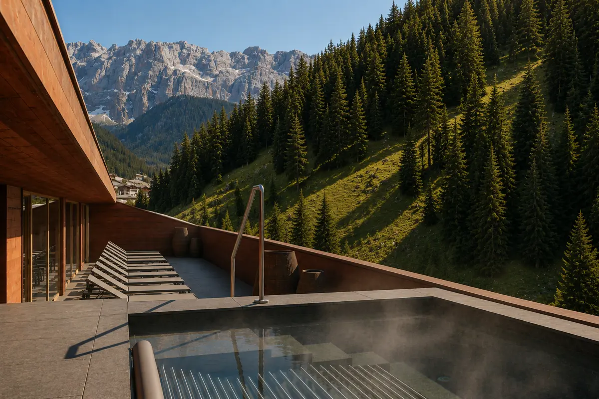 Hotel Oswald Selva Italy Wellness Area ©Alexmoling