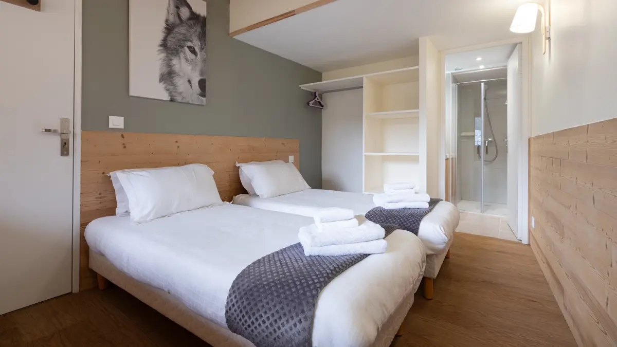 Chalet La Bergerie Bedroom Two
