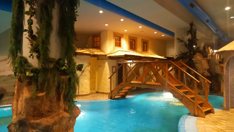 Hotel La Perla, Canazei, Dolomites, Indoor pool & Spa [3]