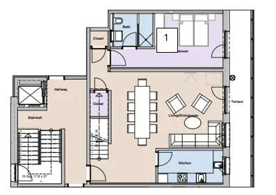 Chalet Kapall Floor Plan Room Numbers