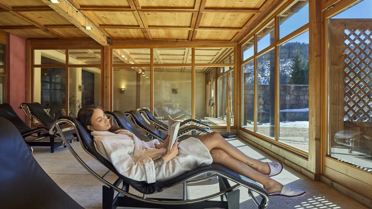 Inghams Italy Dolomites Corvara Sporthotel Panorama Relaxation Area