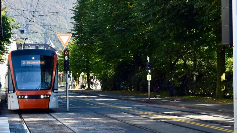 A scenic view of a landscape