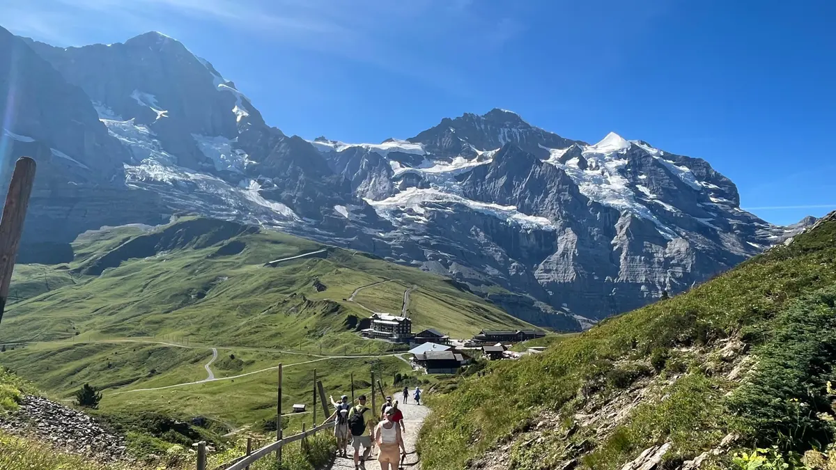 Wengen Walk Mannlichen To Kleine Scheidegg Panoramaweg