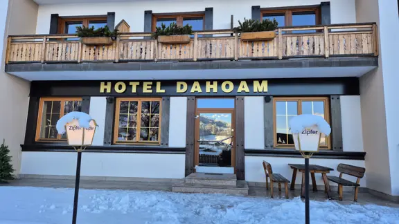 Austria, Hotel Dahoam Front View