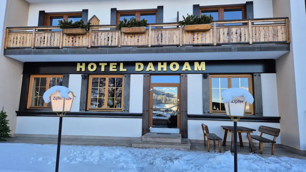 Austria, Hotel Dahoam Front View