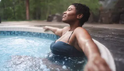 Fairmont Banff Springs Hot Tub