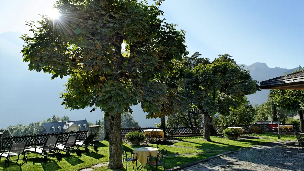 Hotel Alpenrose Wengen Summer Gardens [1]