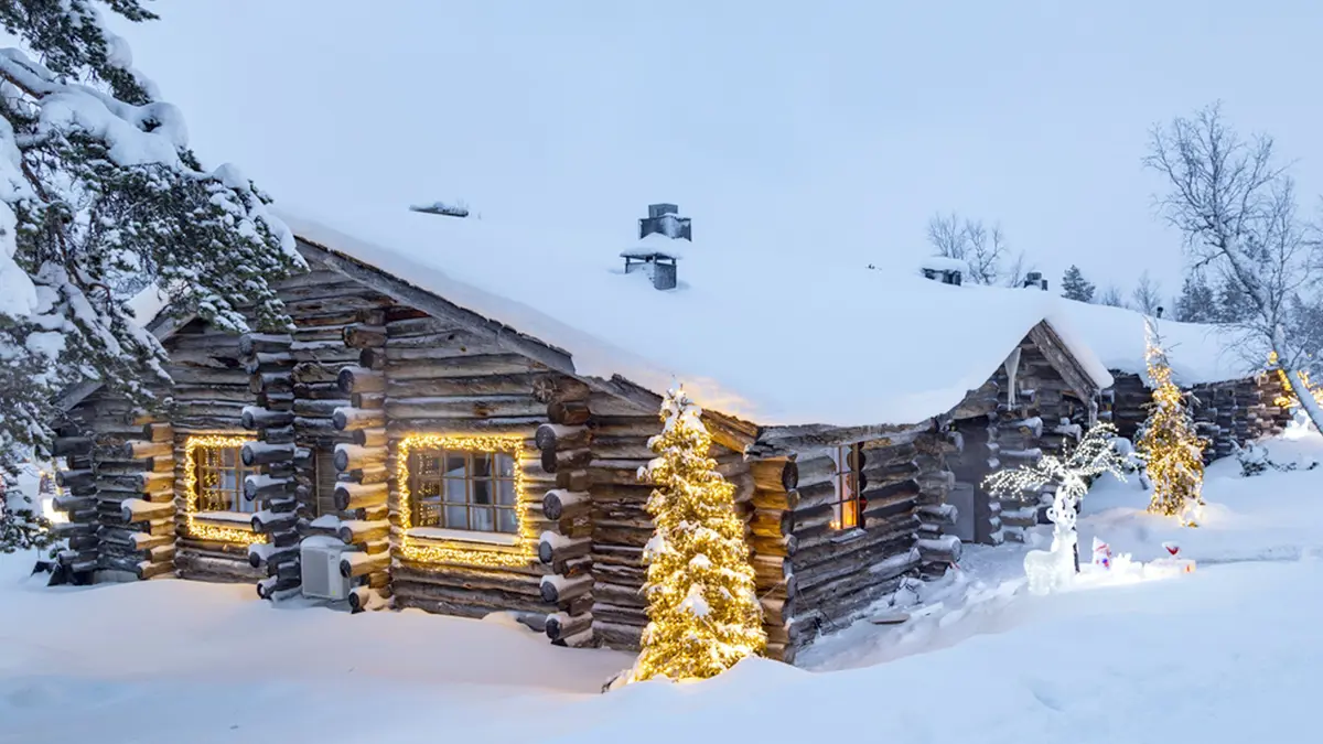 Kuukkeli Log Cabins Saariselka Premium Suite Exterior