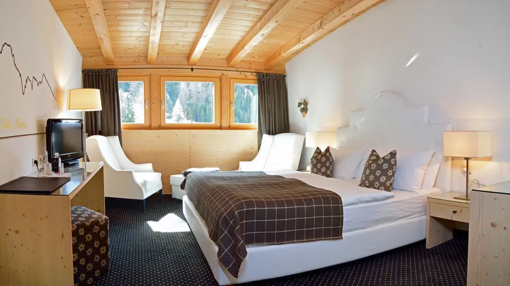 Dolomites, Selva, Hotel Pralong, Alpina Suite [5]