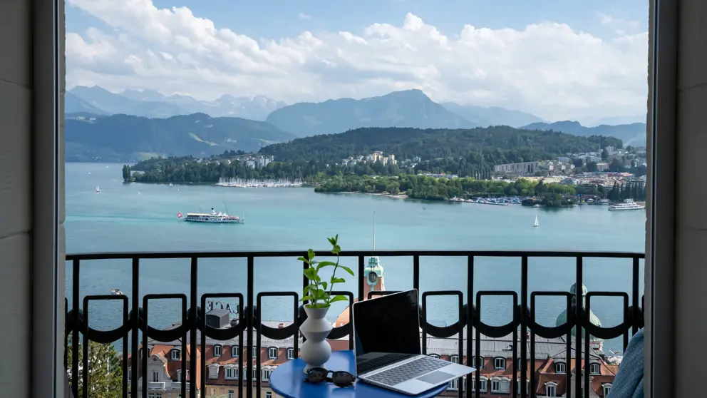 Hotel Montana Lucerne Balcony Lake Views [3]