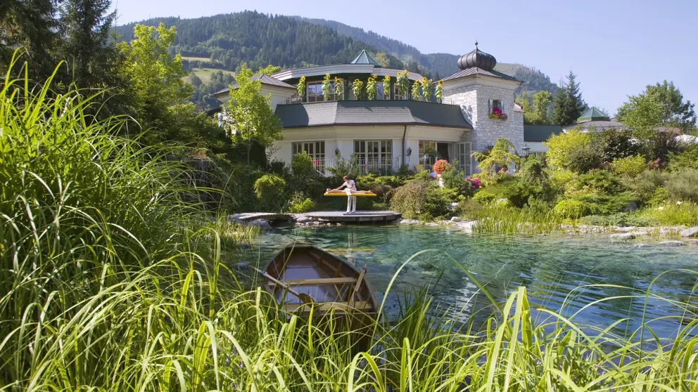 Hotel Salzburgerhof Zell Am See Swimming Pond [1]