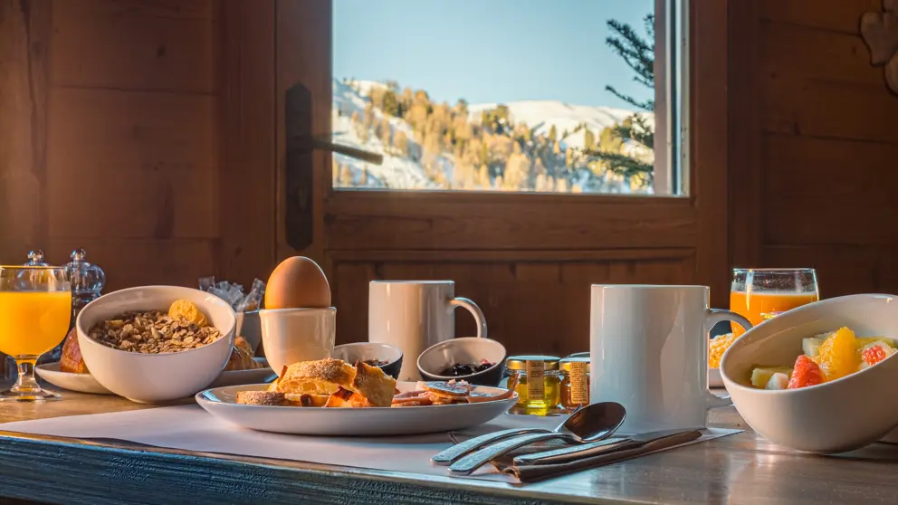Hotel Carlina La Plagne Breakfast Offering [6]