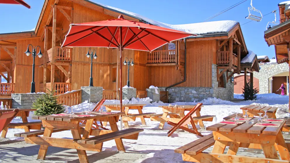 Residence Les Balcons Val Thorens Terrace [7]