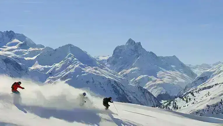 Austria Arlberg St Anton Slopes