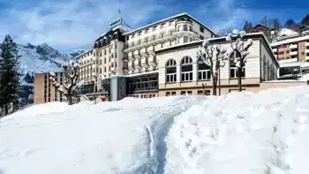 Hotel Terrace Engelberg Winter Exterior