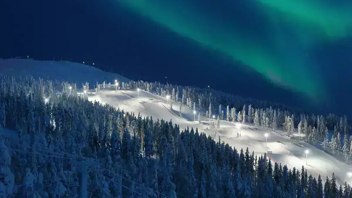 Lapland Excursion Night Ski 3