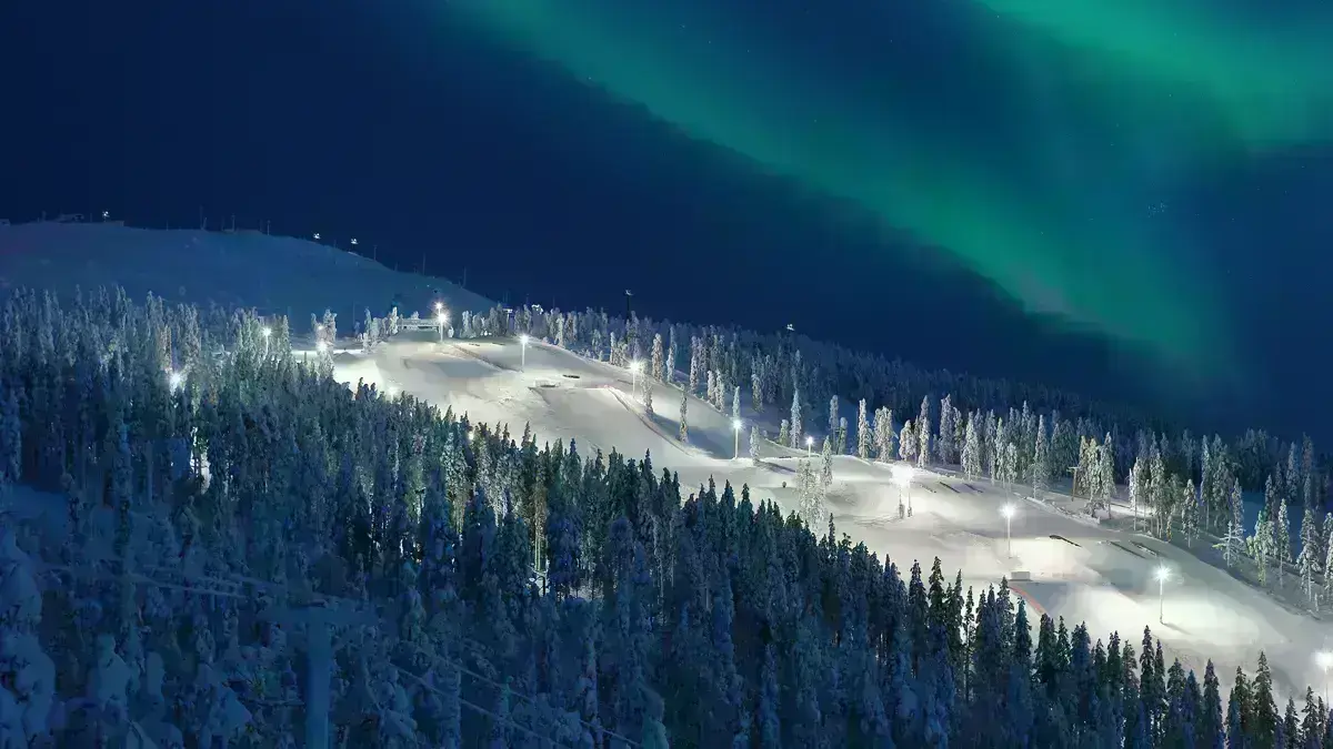 Lapland Excursion Night Ski 3