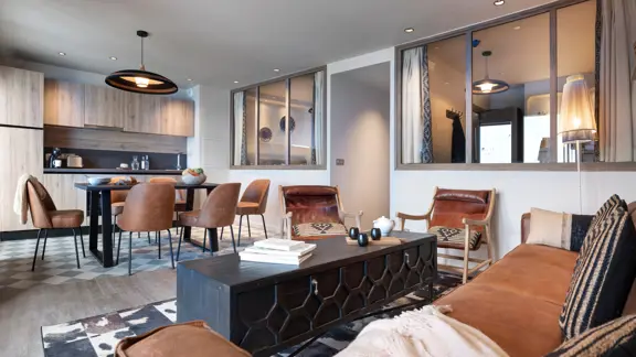 Two bedroom "plus" apartment