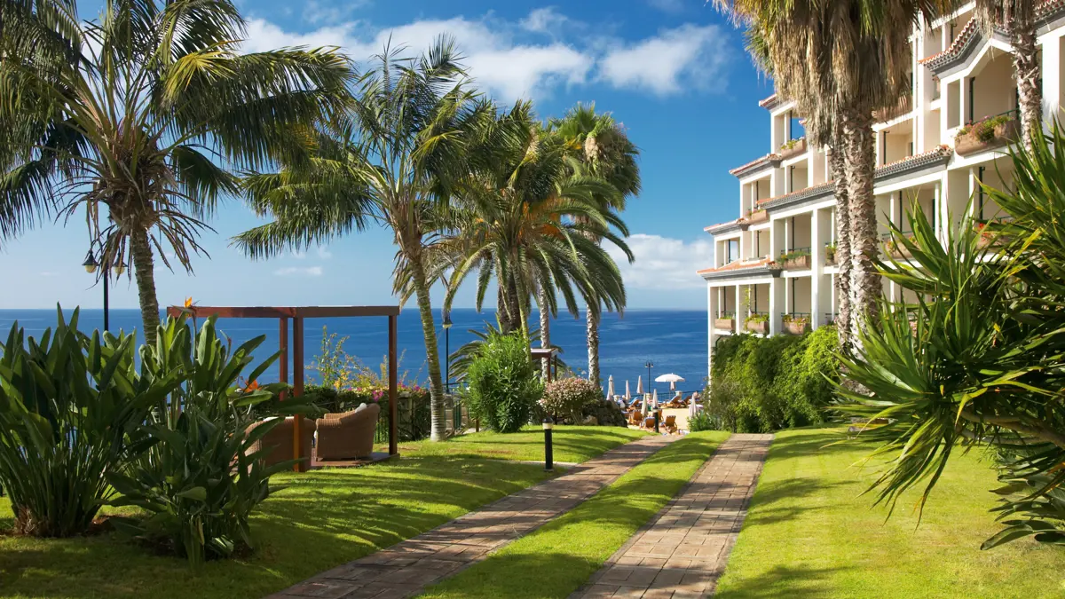 The Cliff Bay Funchal Gardens With Sea Views
