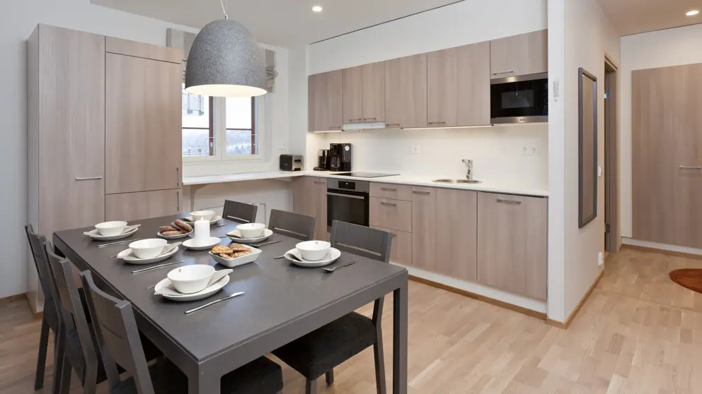 Holiday Club Hotel two bedroom apartment kitchenette 
