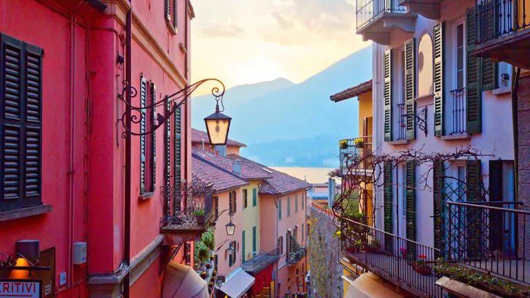 A scenic view of a landscape