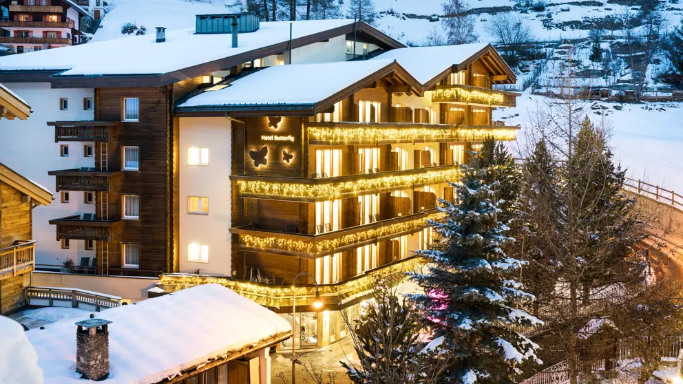 Hotel Butterfly Zermatt Exterior [9]