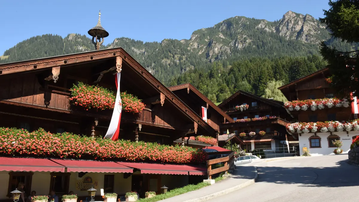 Alpbach village