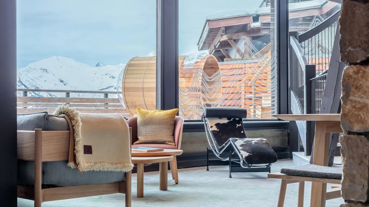 Hotel La Cachette Les Arcs Reception And Lounge