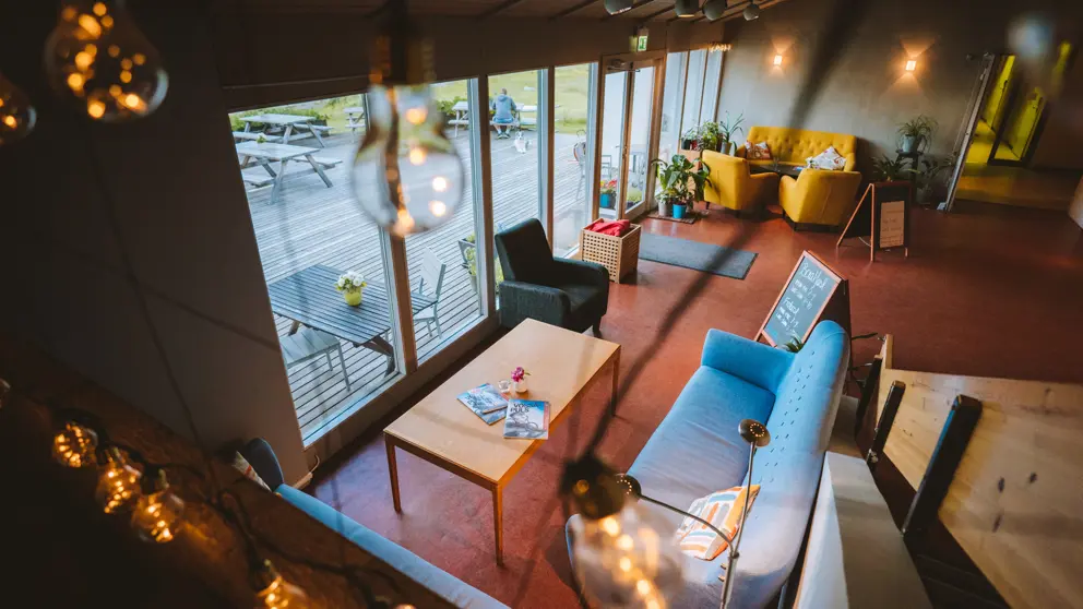 Voss Vandrarheim Hostel Norway Communal Lounge [1]