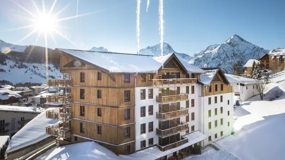 Residence Les Clarines Les Deux Alpes Resort Viewresidence Les Clarines Les Deux Alpes Exterior