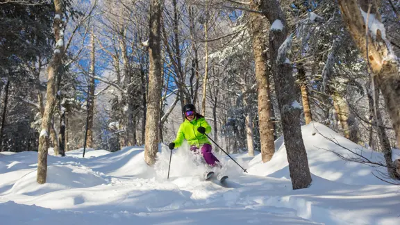Mont Tremblant Ski Resort Canada Skiers Valentine Matic