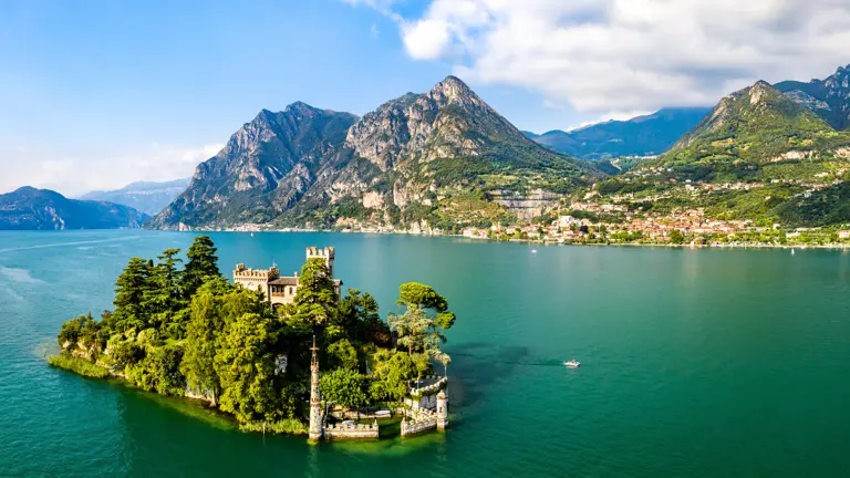 A scenic view of a landscape