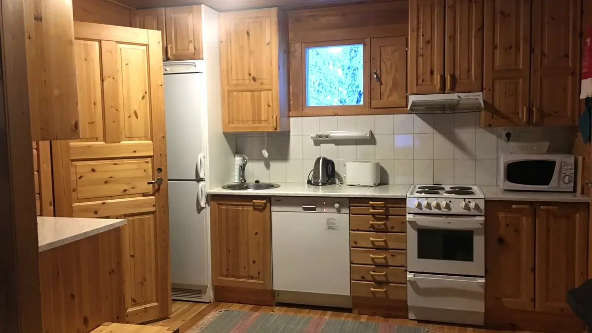 Immelmokit Cabins Levi Cabin Cabin 77M2 Kitchen