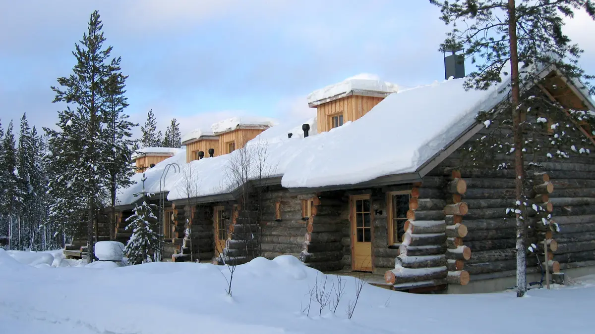 Yllas Log Cabin Yllas Kukasrakka B4 And B5 Exterior