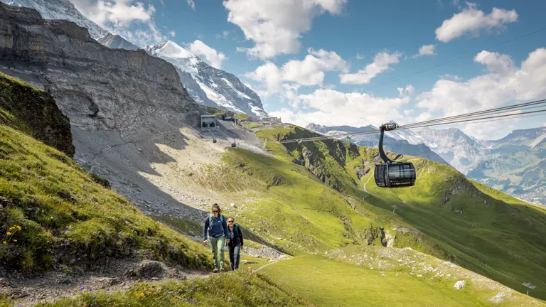 A scenic view of a landscape