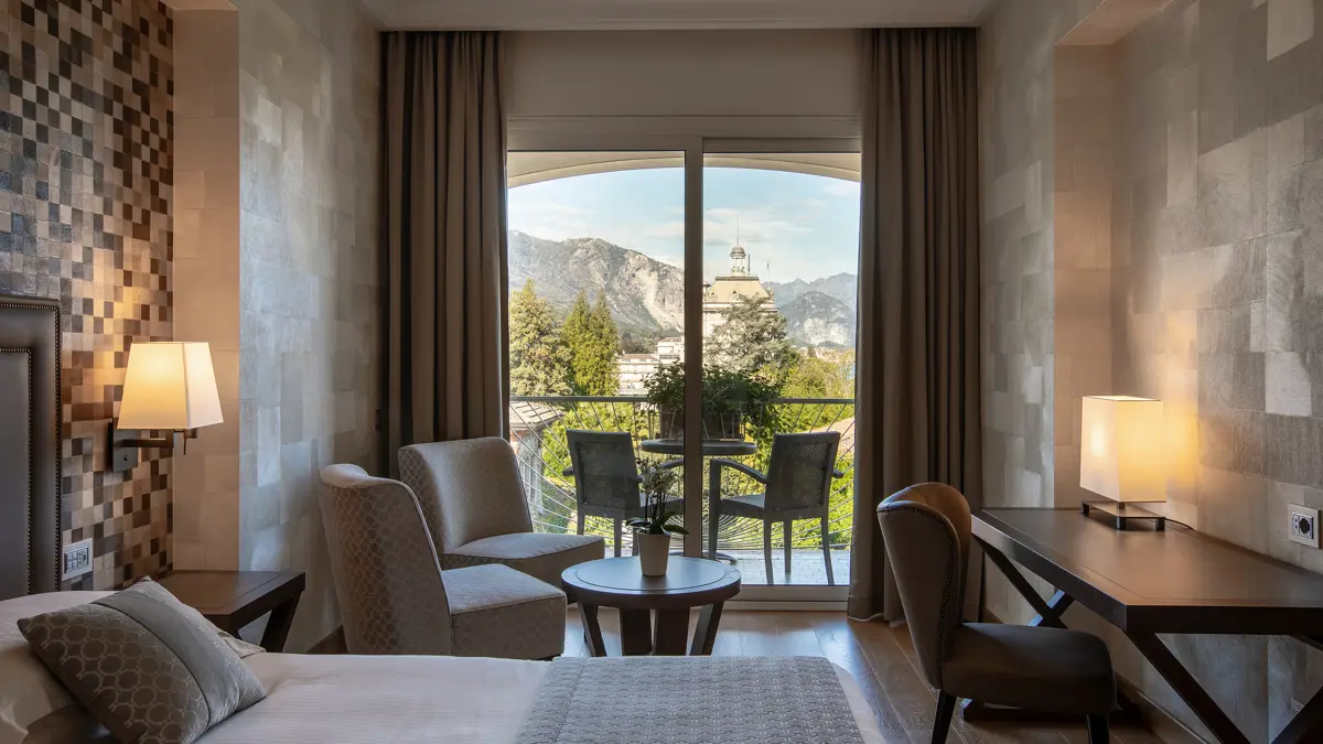 Hotel La Palma Stresa Superior Room With Isola Bella View