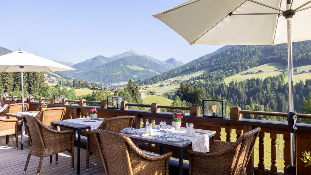 Hotel Alpbacherhof Alpbach Terrace