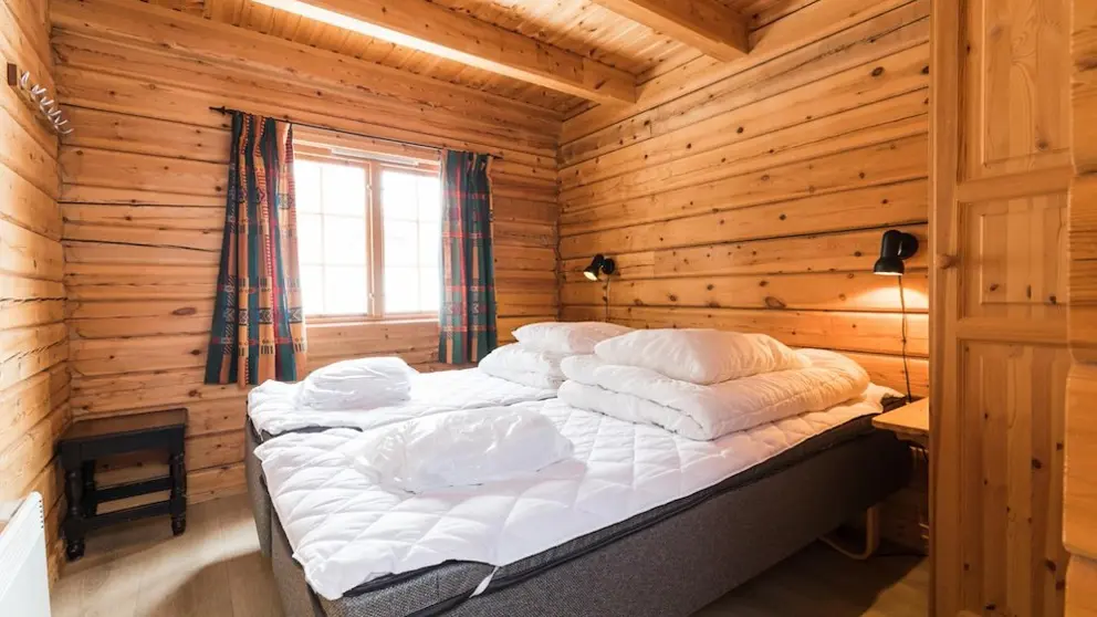 Hotel Bardola Geilo Log Cabin Twin Bedroom [2]